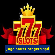 jogo power rangers spd